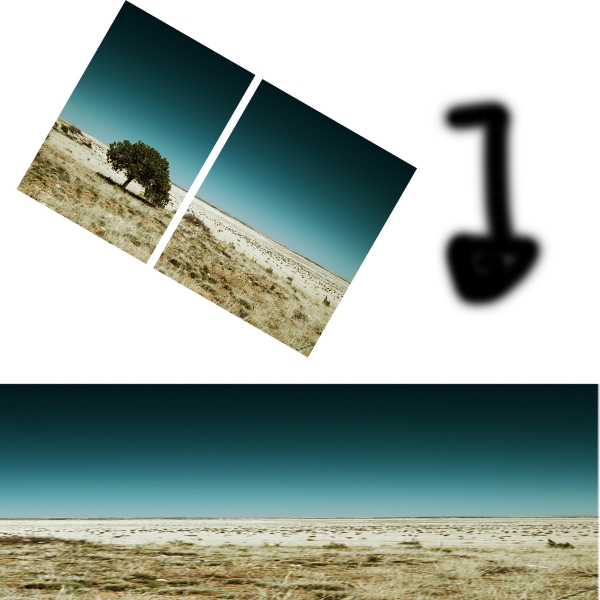 Creation of Meanwhile in the Desert: Step 1